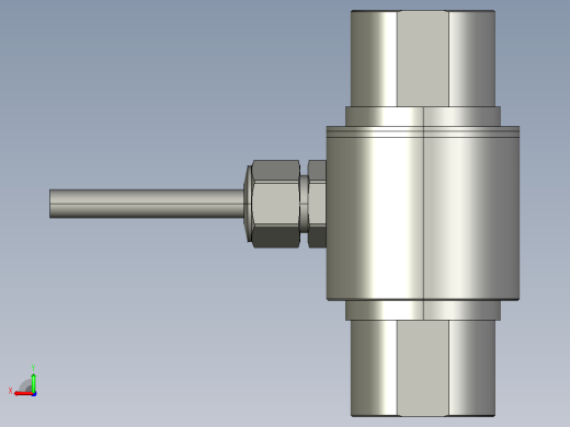 LCR16-500kg-M8型称重传感器后视缩略图