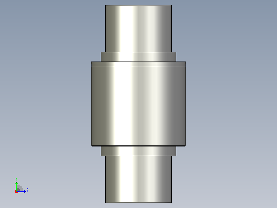 LCR16-500kg-M8型称重传感器左视图