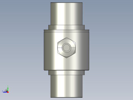 LCR16-500kg-M8型称重传感器右视缩略图