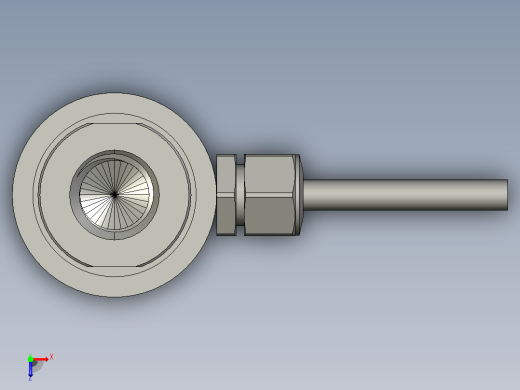 LCR16-500kg-M8型称重传感器俯视缩略图