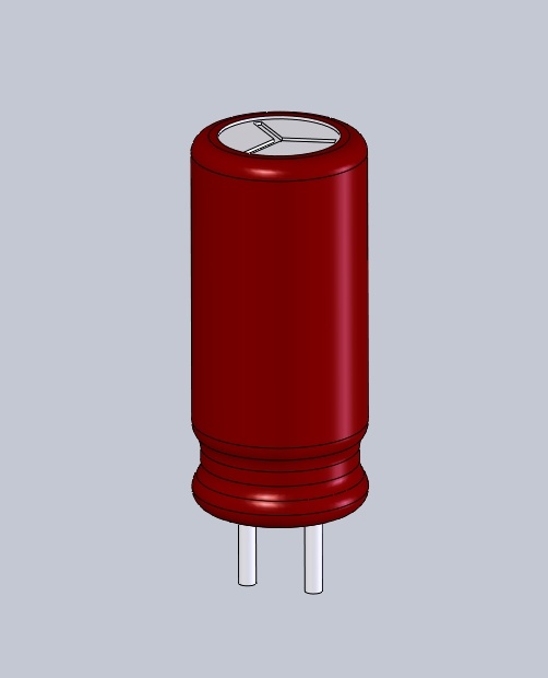 电子器件电容Electrolitic Capacitor Radial 5x11缩略图