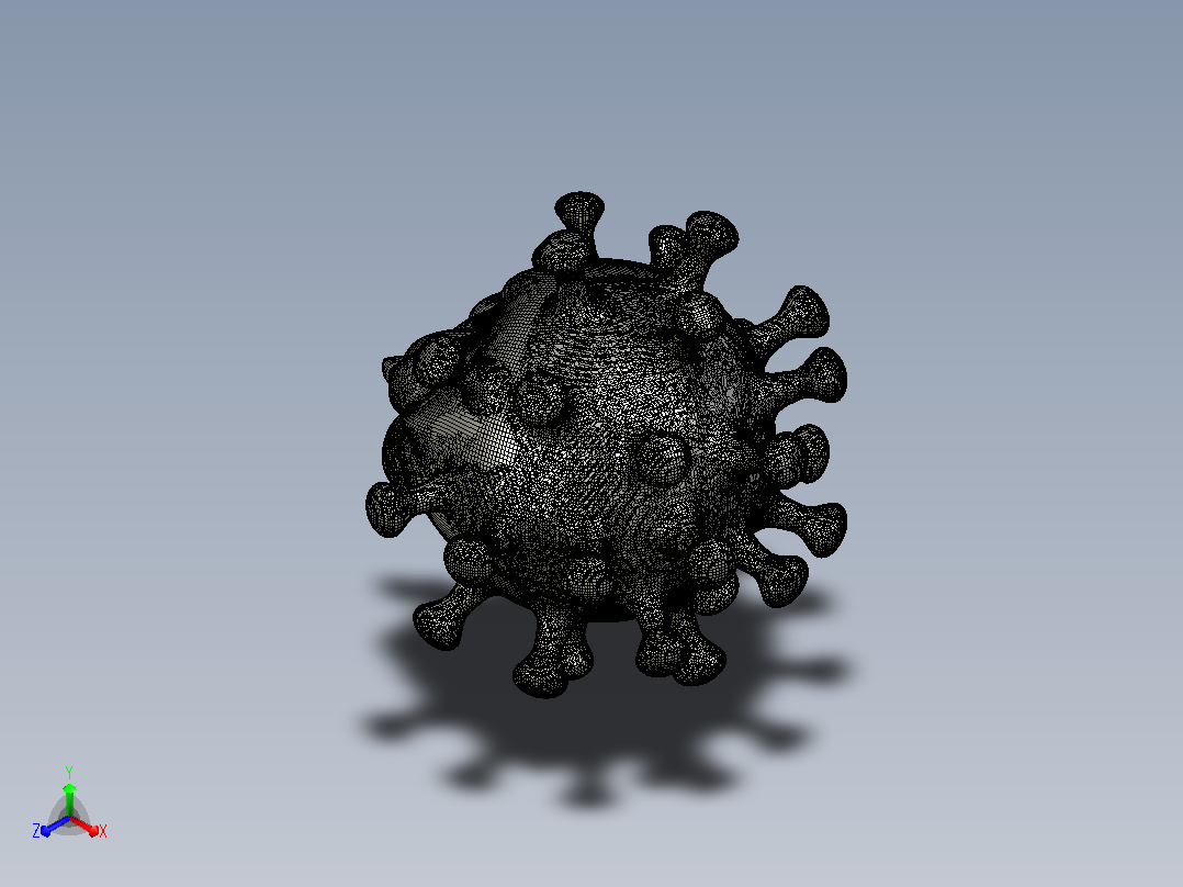 冠状病毒主视图