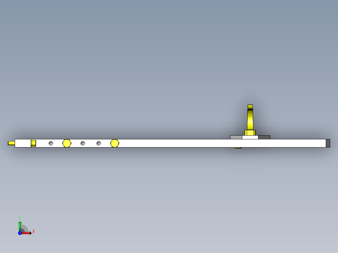位置编号检测俯视图