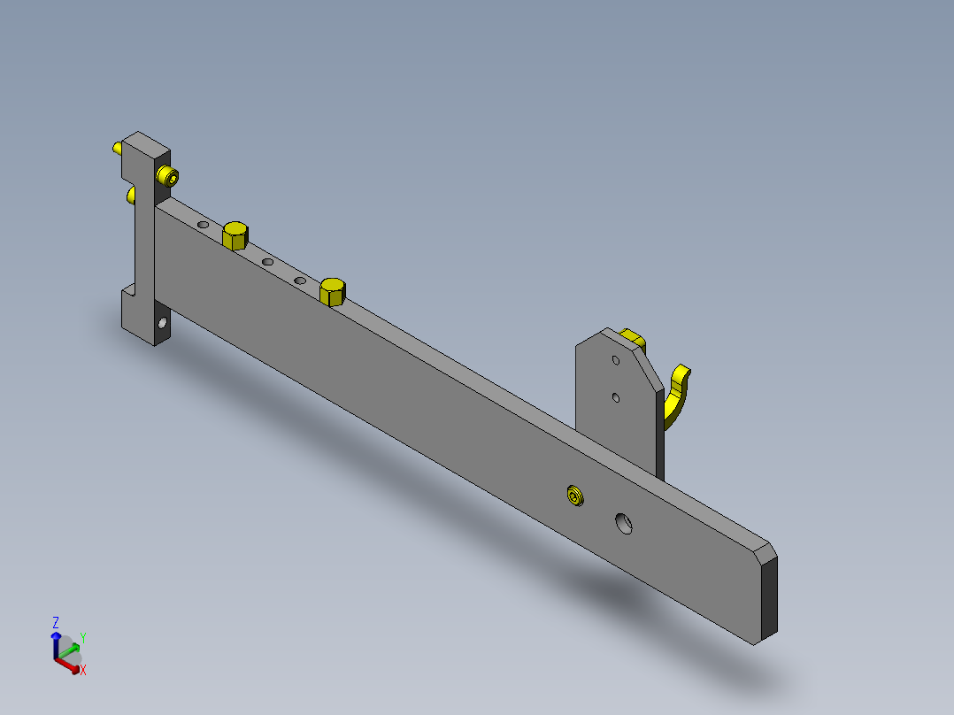 位置编号检测正等轴测图