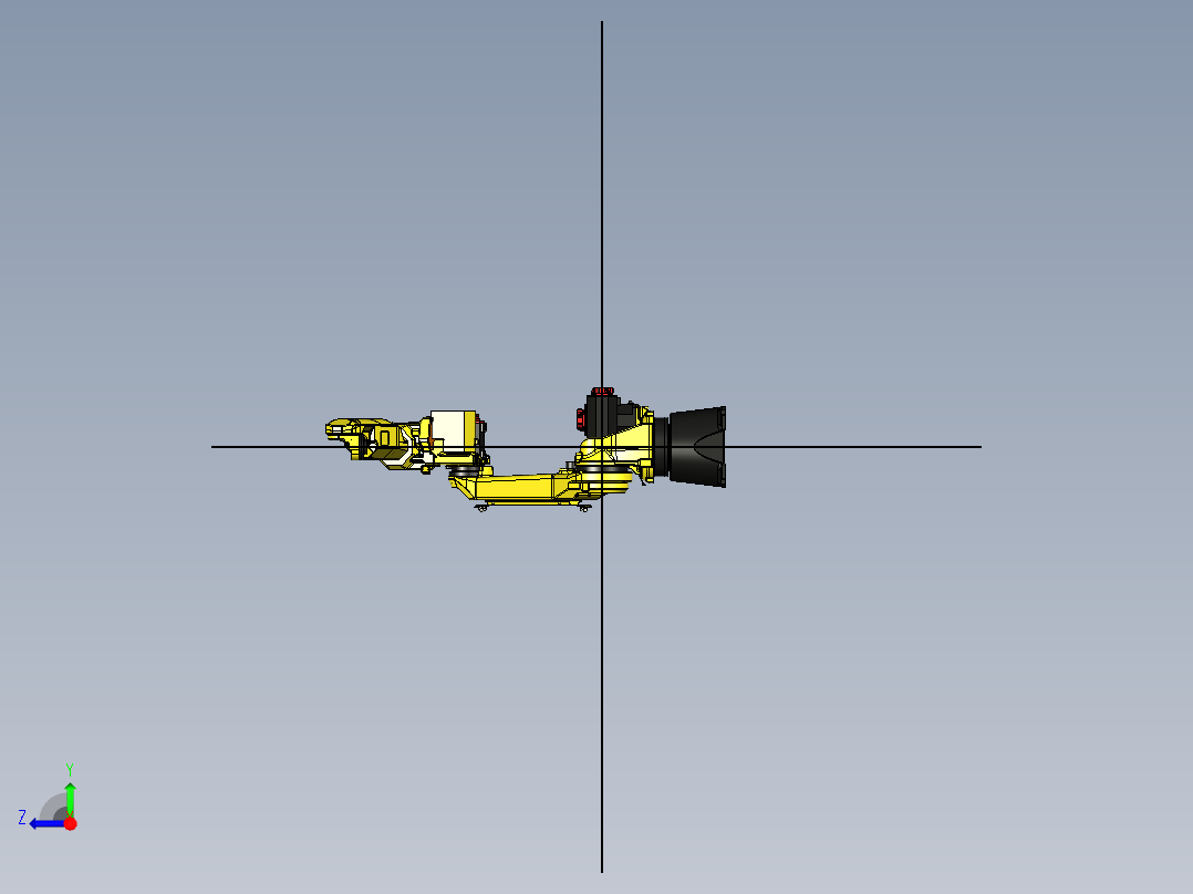 发那科fanuc-arcmate-120ic STP X_T右视图