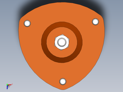 solidworks 绞牙避震系统俯视缩略图
