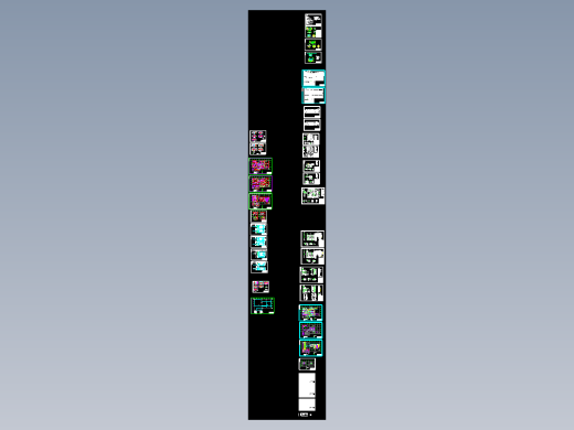 某地多层生产车间电气施工全套图纸