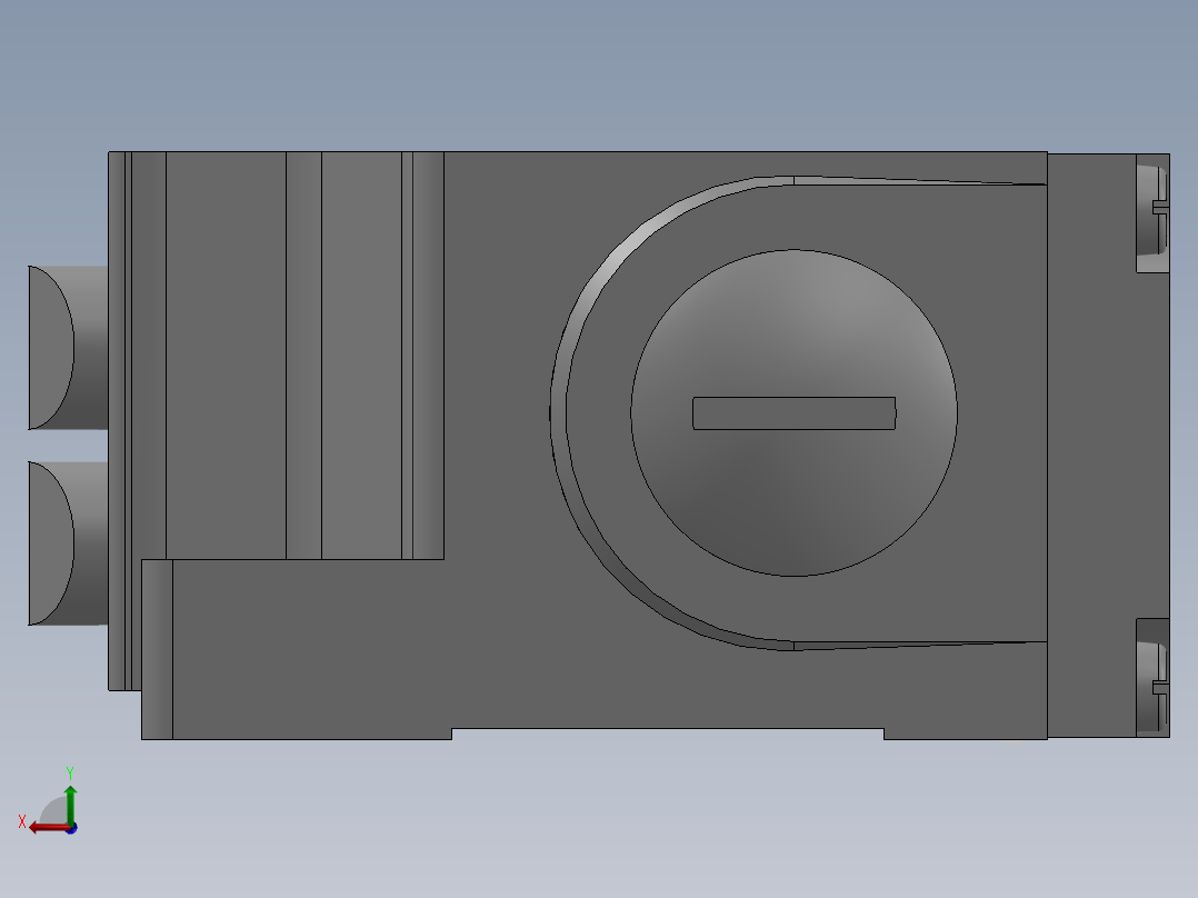 行程开关BNS 819-B02-D12-61-12-3B 后视图