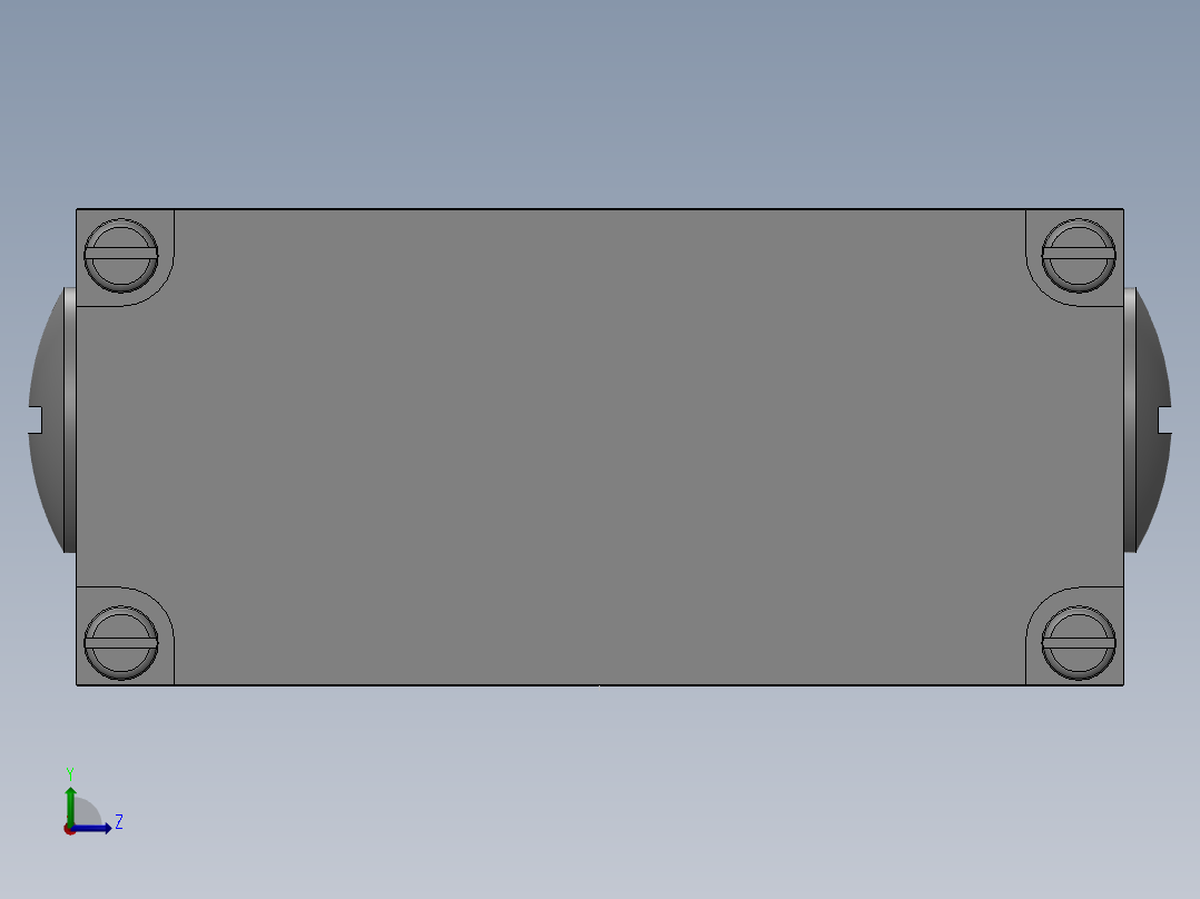 行程开关BNS 819-B02-D12-61-12-3B 左视图