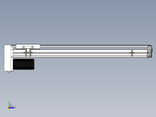 Toyo东佑达直线模组-ETH14-600-BM-400W左视缩略图