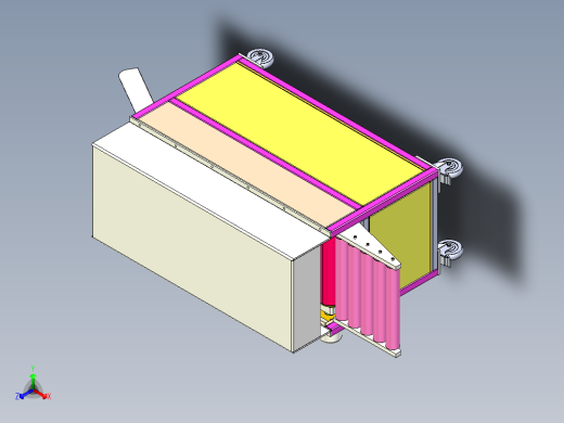 糕点切片机的机芯结构设计