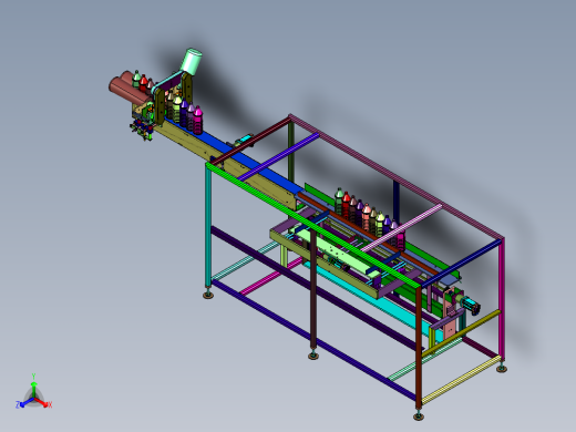 自动对塑料瓶排序的装置