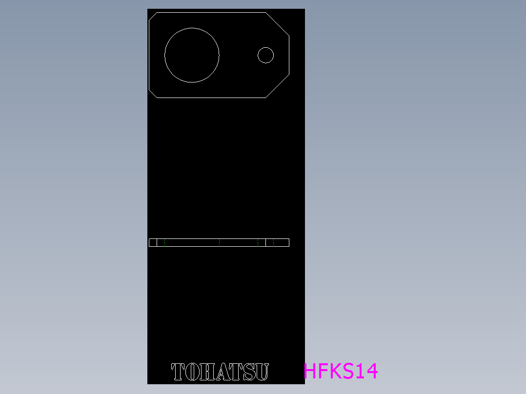 拉伸彈簧用鉤HFKB.HFKS-2D多系列多零件图纸模型