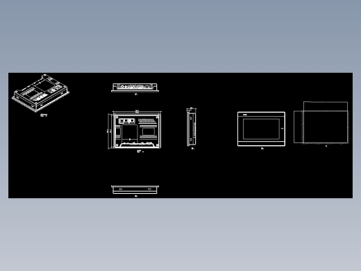 人机界面TS5-700外观图