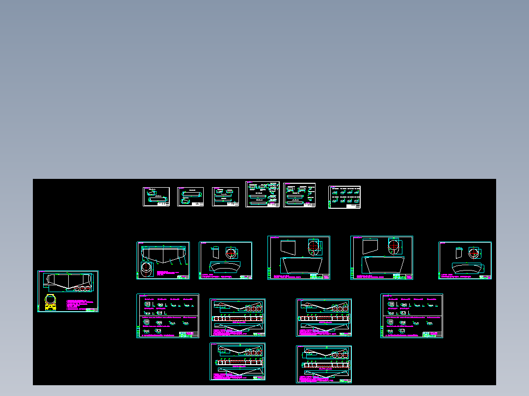 HD5180GSN散装水泥运输车改装设计【全套22张CAD图+文档资料】