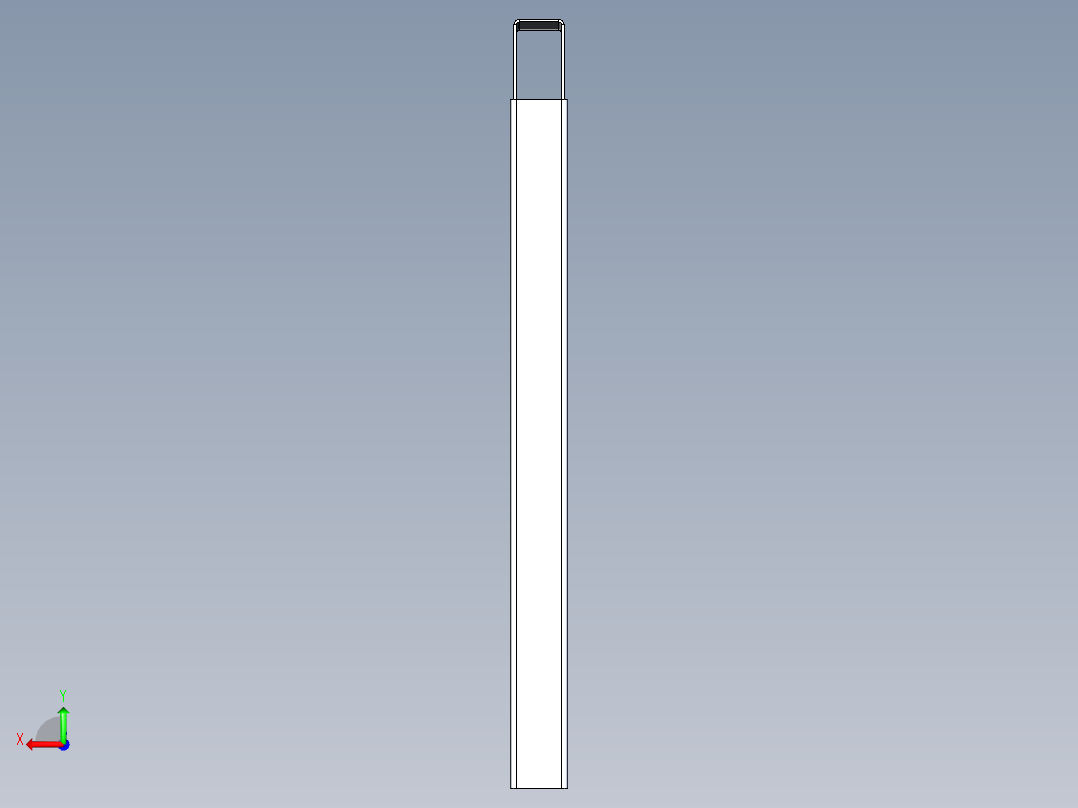 折叠式控制台后视图