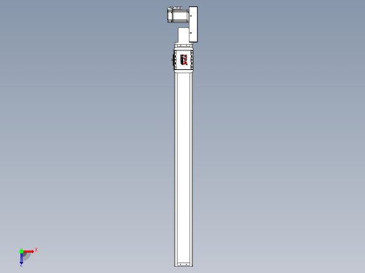 同步带全封闭直线模组TPA-HCB-85D-90-L850-ML-Y-P20-N3俯视缩略图