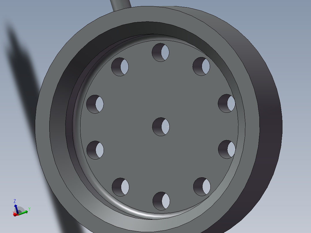 可调光阑 APID12-1主视图