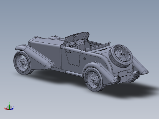 经典玩具车 SW STP