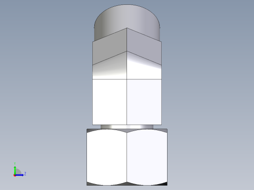 卡套式工业通用硬管接头EO_Swivel_nut_45_deg_elbow_EV10SOMDCF左视缩略图