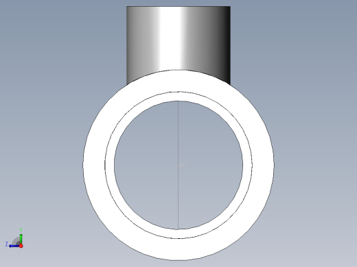 PVC公制管件-90x50 R-Tee后视缩略图