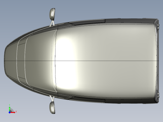 流线型电动三轮车--igs前视缩略图