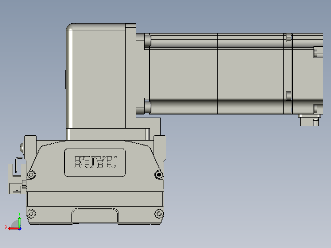 模组FTB10-RU-1500后视图