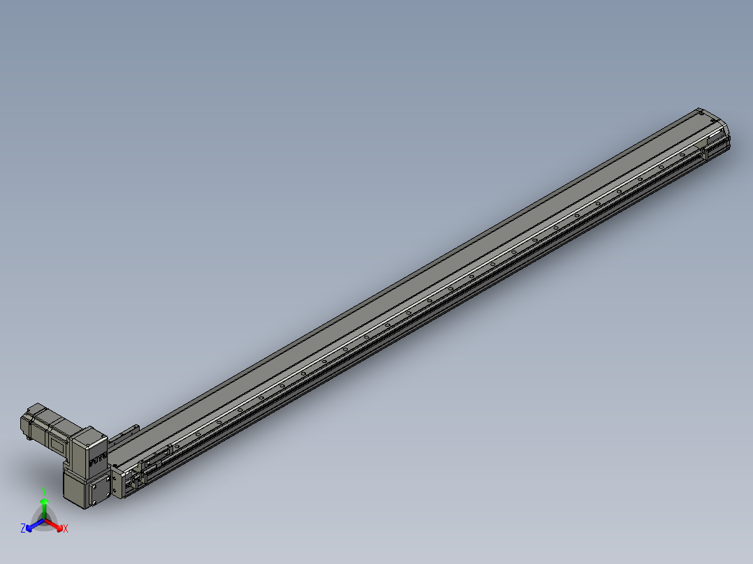 模组FTB10-RU-1500正等轴测图