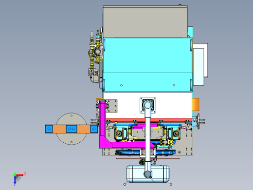 双头点焊机俯视缩略图