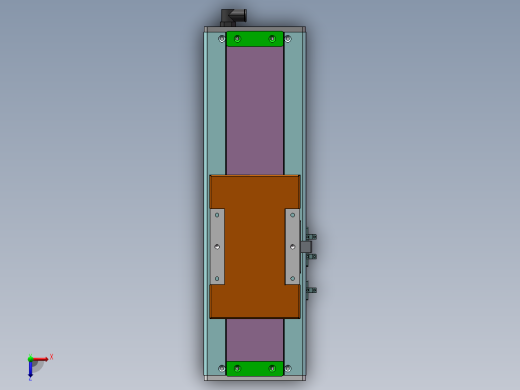 MCH丝杆全封闭MCH14-M-400W俯视缩略图