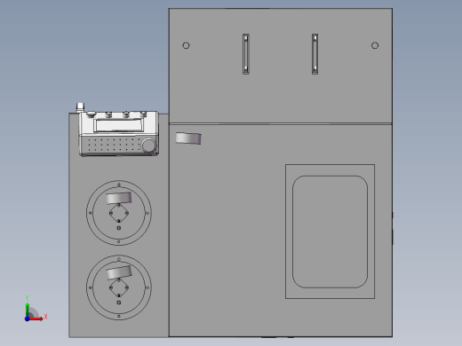 传感器真空灌胶机前视缩略图