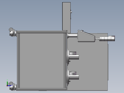 传感器真空灌胶机左视缩略图