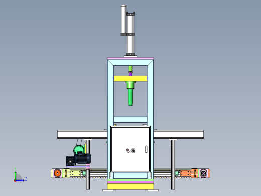 AJM汽车制动刹车盘轴承压装设备sw18可编辑