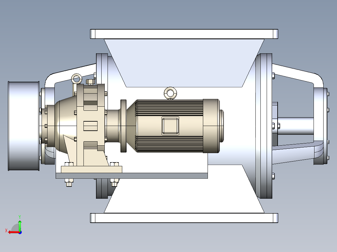 卸料器 YJD-HG系列 16款后视图