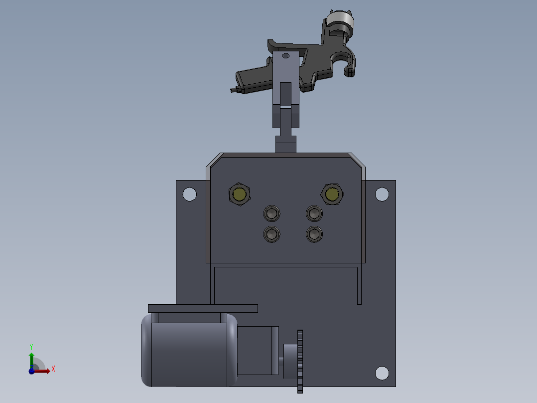 定制工作前视图