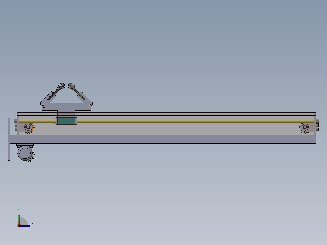 定制工作左视图