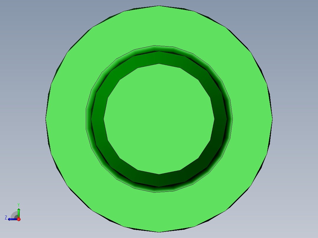 304內六角不鏽鋼螺絲右视图