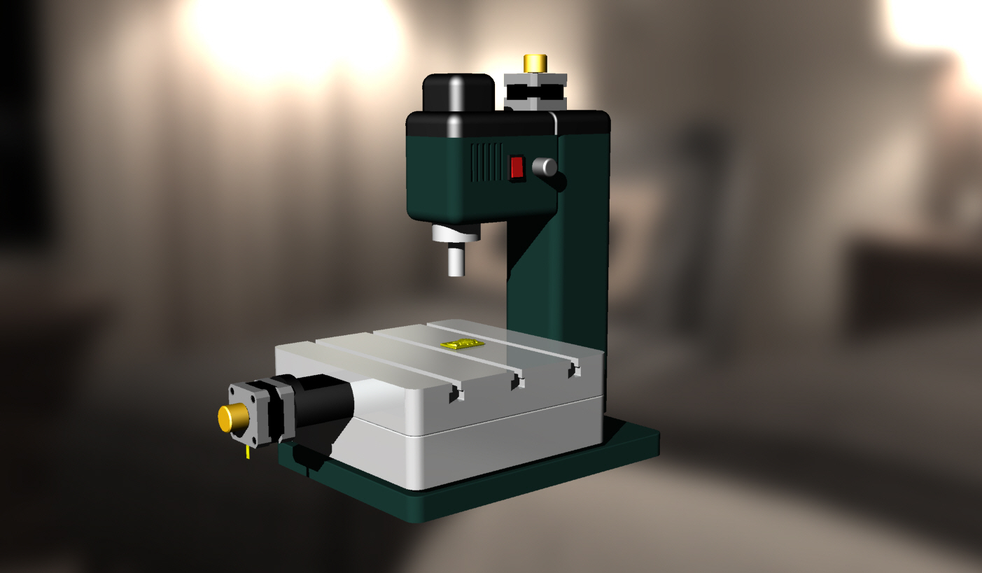 A2004050-小型Proxxon MF70数控铣床