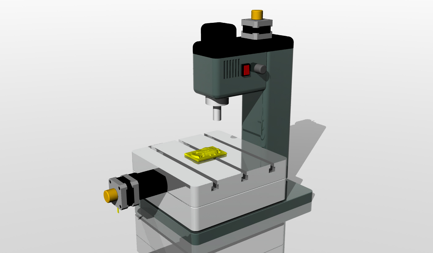 A2004050-小型Proxxon MF70数控铣床