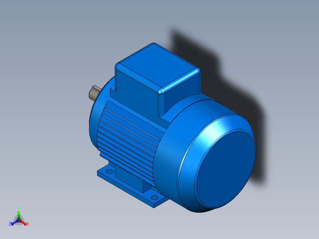 电动机 AIR80A8U3主视图