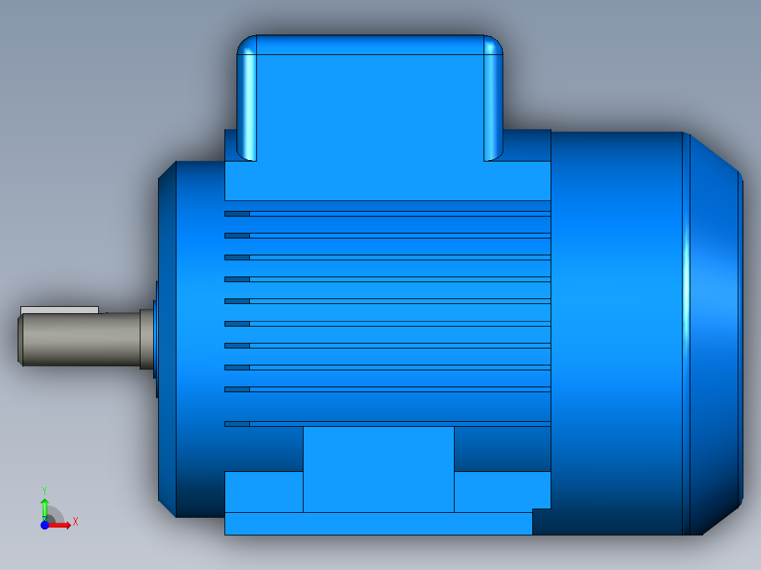 电动机 AIR80A8U3前视图