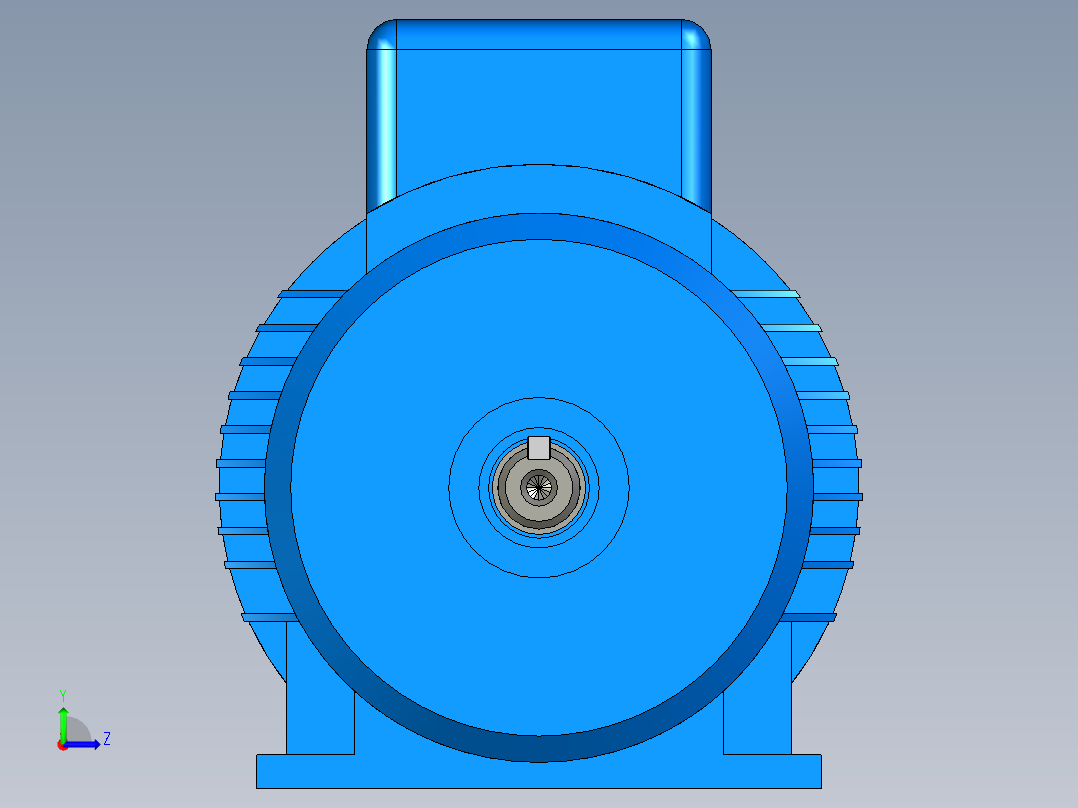 电动机 AIR80A8U3左视图