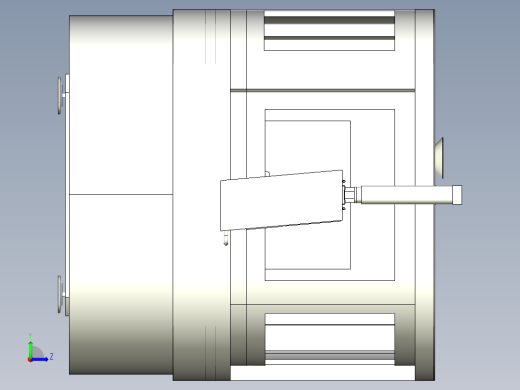 四站机大护罩左视缩略图