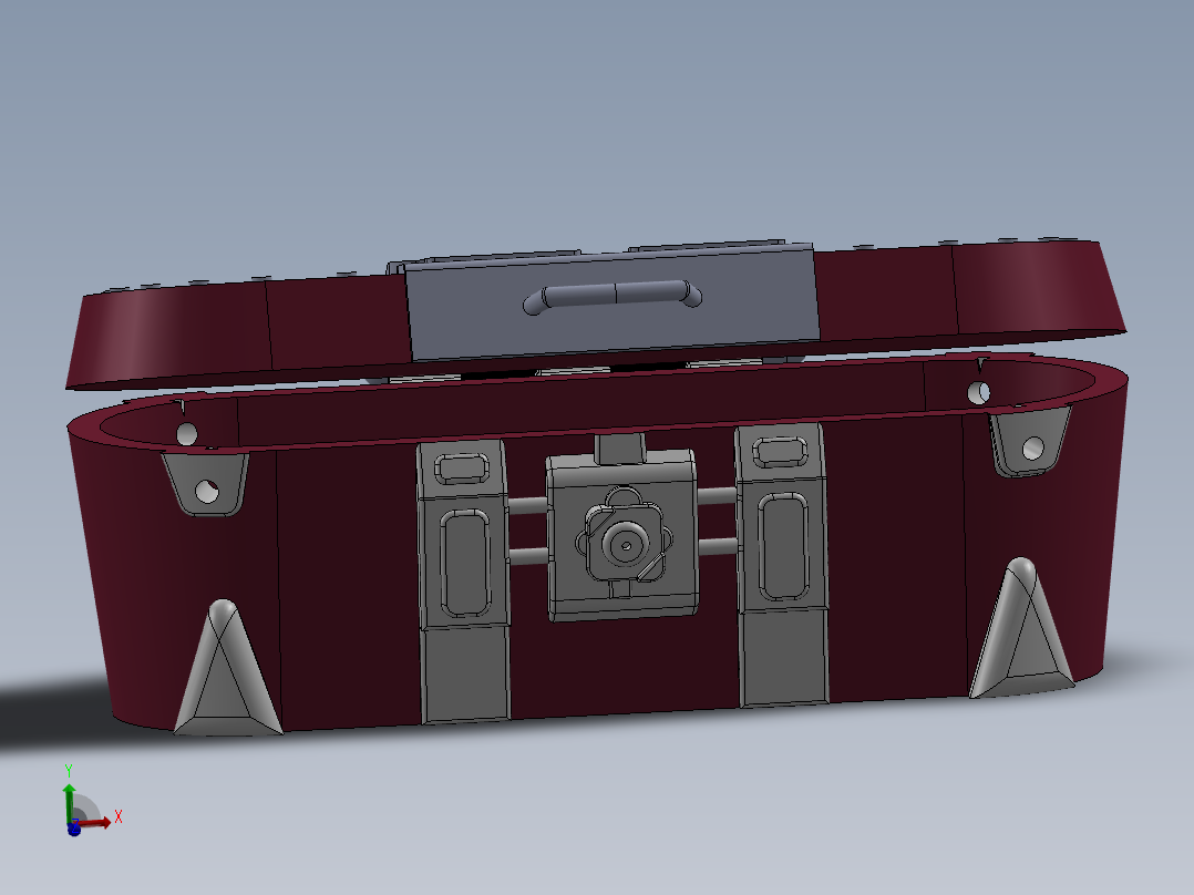 无主之地战利品箱主视图