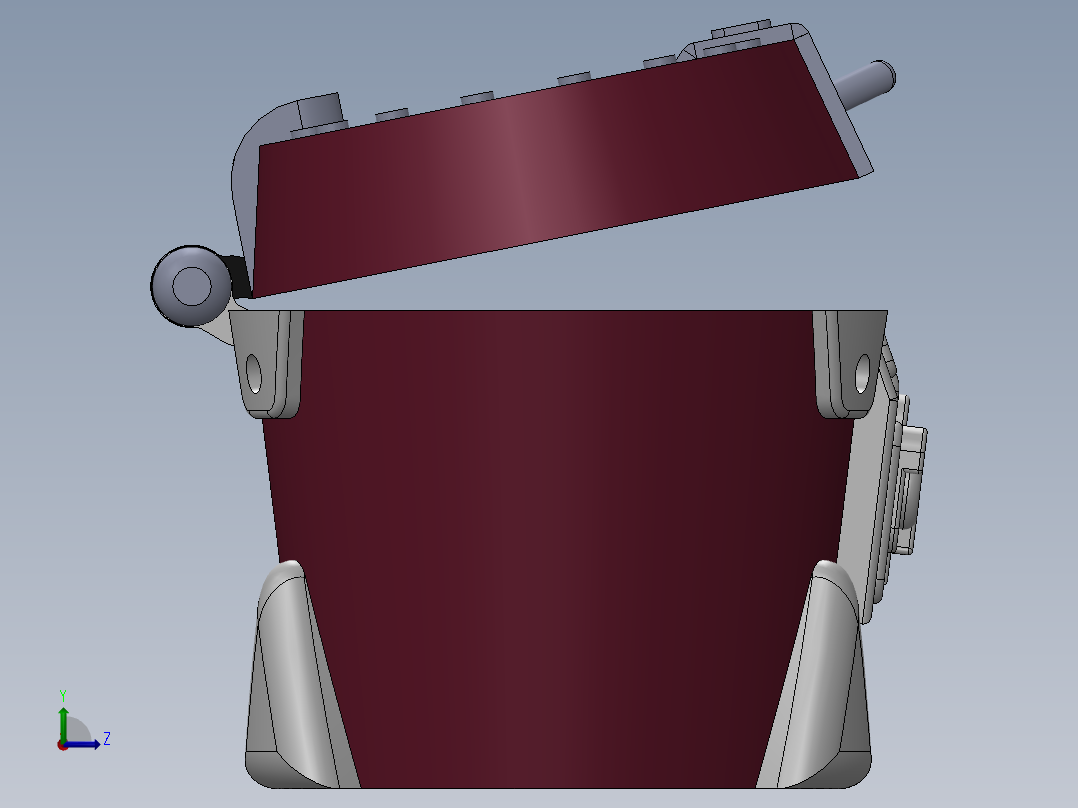 无主之地战利品箱左视图