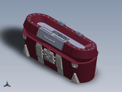 无主之地战利品箱正等轴测缩略图