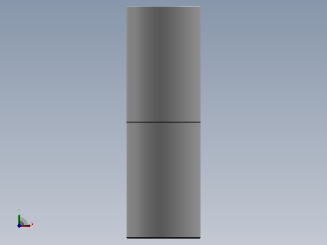 车床铰链前视图