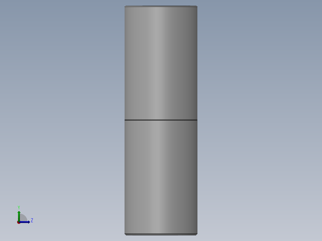 车床铰链左视图