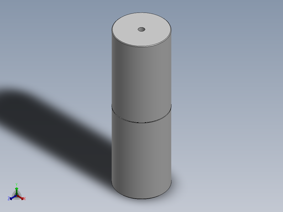 车床铰链正等轴测图