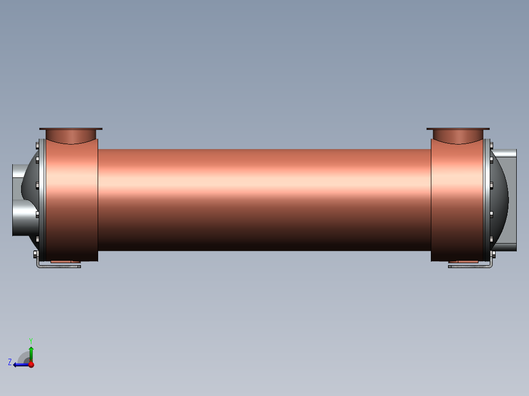 A2005346-热交换器右视图